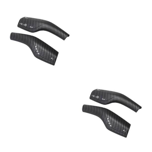 Speravity 2X Cubierta de palanca Protector de engranajes Suministros interiores Mano de obra Tamaño compacto Exquisitos componentes de moda Tipo Tipo 2 2piezas