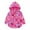 Hot Pink, variant on Vividxx Girl's Winter Coat Jacket Toddler Girls Winter Windproof Coat Cartoon Printed Hooded With Pocket Kids Outerwear Warm And Cute Winter Wear 2-3 Years