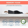 thumbnail image 6 of FDW 5 inch Gel Memory Foam Mattress Queen Mattresses Medium Firm Mattresses,Adults,Twin, 6 of 6