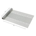 thumbnail image 2 of IH Casa Decor Vinyl Table Runner 54" Diamond Band Silver - Ensemble De 2, 2 of 3