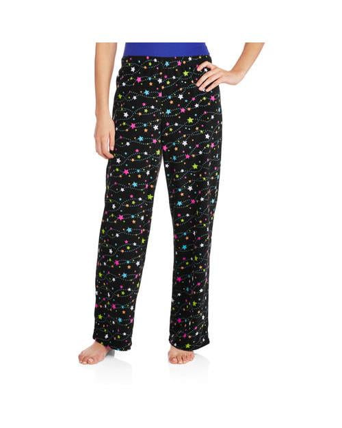 Secret Treasures Ladies Micro Fleece Shooting Star Pajama Lounge Pant