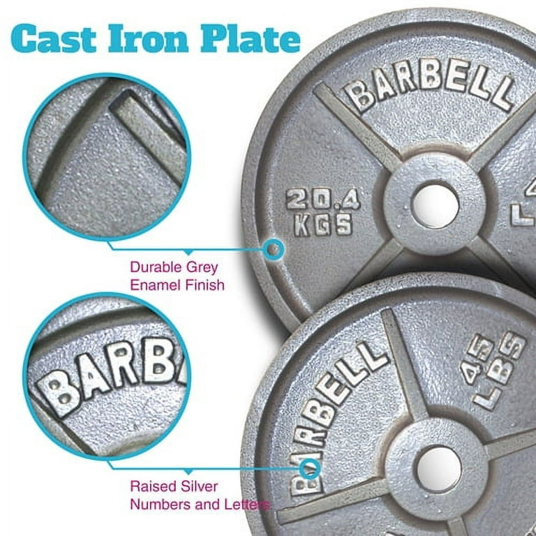 Silverback Cast Iron Olympic Weight Plates – silverbackgymsupplies