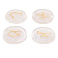 thumbnail image 3 of Piedras de runa JAAS chakra cristal curativo portátiles Piedra bruja meditación equilibrio Reiki blanco, 3 of 5
