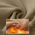 thumbnail image 4 of Giftesty Womens Sweatshirts Women's Solid Color Half High Collar Thick Wool Sweatshirt Winter Warm Underwear Round Neck Tops, 4 of 5