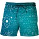thumbnail image 1 of Bañador de verano para hombre, pantalones cortos de playa de secado rápido, fórmula matemáticas, tabla de surf Fivean unisex, 1 of 2