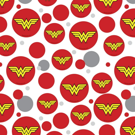 Wonder Woman Classic Logo Premium Gift Wrap Wrapping Paper Roll