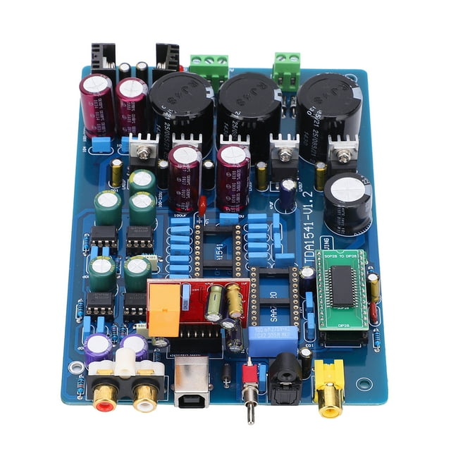 Placa decodificadora coaxial Bling Bling CYJ-TDA1541 componentes electrónicos