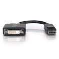 thumbnail image 2 of Cable Adaptador DisplayPort a DVI C2G 20 cm Negro, 2 of 3