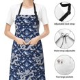 thumbnail image 6 of Fuzoiu Dragon Print Adjustable Waterproof Apron with Pockets,Waterproof Apron for Cooking, Gardening, and Art Projects, 6 of 8