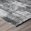 thumbnail image 3 of Addison Reston Abstract Shag Gray Area Rug, 3 of 4