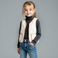 thumbnail image 2 of Baby Toddler Puffer Vest Boy Lightweight Sleeveless Jacket Padded Waistcoat, 2 of 4