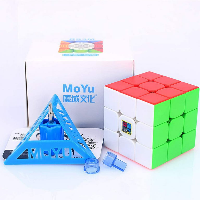 LiangCuber Moyu RS3M 2020 3X3 Magnetic Speed Cube Stickerless Moyu RS3 M  2020 3x3x3 Magic Cube Puzzle