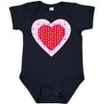 thumbnail image 3 of Inktastic Valentine Red Heart with Dots Boys or Girls Baby Bodysuit, 3 of 5