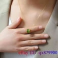 thumbnail image 5 of K-KED Green Jade Pendant Man Natural 925 Silver Delicate Jewelry Charm Amulet Necklace Gift, 5 of 5