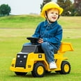 thumbnail image 2 of 6V Electric Licensed Caterpillar Construction Vehicle with One-Button Start, 2 of 9