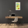 thumbnail image 3 of Grey, Jace 18x32 White Modern Wood Framed Museum Art Print Titled - Sports Is Fun, 3 of 4