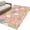 pink, variant on Large Area Rugs for Living Room Bedroom, Easter Bunny 6'x9' Rug Washable Carpet Runner Indoor Outdoor, Colorful Eggs Spring Leaves Daisy Flowers Non Slip Floor Mats Rug for Kitchen, Playroom