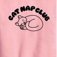 thumbnail image 2 of Cat Nap Club  - Toddler And Youth Crewneck Fleece Sweatshirt, 2 of 5