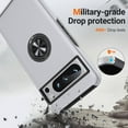thumbnail image 5 of TECH CIRCLE for Google Pixel 8 Pro Case with 360° Ring Stand, Multi-Layer Protective Case, Shockproof Cover for Google Pixel 8 Pro 6.2" Case 2023,Silver, 5 of 5