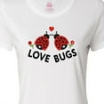 thumbnail image 4 of Inktastic Love Bugs Red Ladybugs Valentine's Day Women's T-Shirt, 4 of 5
