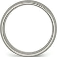 thumbnail image 2 of Titanium Brushed And Polished 8mm Grooved Band (Size 6) Made In China tb191-6, 2 of 5