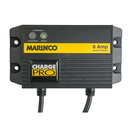 Marinco Waterproof One Bank Charger 6A/124 120V