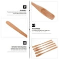 thumbnail image 4 of Mutably 5pcs Honeycomb Wooden Honey Dipper Sticks Honey Jar Drizzle Honey Spoons for Honey Pot Jar Containers Case, 4 of 10