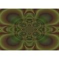 thumbnail image 1 of Ahgly Company Machine Washable Indoor Rectangle Transitional Olive Green Area Rugs, 8' x 12', 1 of 1