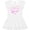 AA-White, variant on Inktastic I Love My Glamma in Pink Chalk Heart Girls Toddler Dress