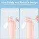 thumbnail image 4 of Handheld Mini Fan Portable Rechargeable 3000mAh USB Battery Powered 22+ Runtime Small Hand Held Fa, 4 of 5