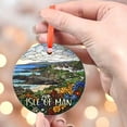 thumbnail image 4 of Isle of Man Christmas Ornament, Ceramic/Acrylic - Isle of Man Oceania Travel Souvenir, Festive Tree Ornament, Holiday Keepsake 2025, Gift for Adventurers, 2025 Edition, 4 of 5