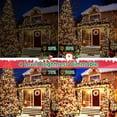 thumbnail image 4 of XURISEN 403FT 1000 LED Christmas Lights, Green Wire String Lights Outdoor 8 Modes Memory Function Plug in Fairy Lights for House Christmas Tree Patio Wedding Garden Party Decor- Mutilcolor, 4 of 8