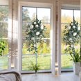 thumbnail image 4 of Door Head Blocking Decorative Fake Rose Vines Window Landscaping Simulation 23 Austin Roses Wall Hanging Flowers, 4 of 20