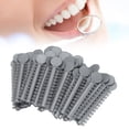 thumbnail image 4 of Lazos de ligadura elástica de ortodoncia lazos de ligadura elásticos dentales de plástico de color plateado para ortodoncia dental 40 piezas ANGGREK  Otros, 4 of 8