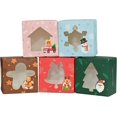 thumbnail image 1 of 25 Pack 4x4x2.5Inch Christmas Cookie Boxes, 1 of 8