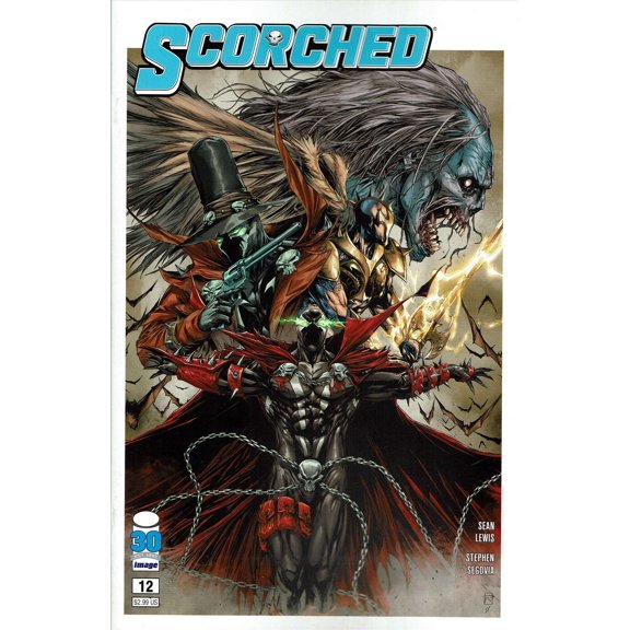 Scorched, The #12A VF ; Image Comic Book