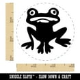 thumbnail image 2 of Weird Creepy Frog Rubber Stamp for Scrapbooking Crafting Stamping - Small 3/4 Inch, 2 of 7