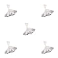 thumbnail image 2 of bedienty 500 Pieces DIY Gift Paper Tags Gifts Pendant Multipurpose ple Style Handicraft Accessory Small Size Blank Label 2.3x1.3x0.1cm 5Set, 2 of 6