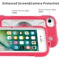 thumbnail image 4 of Compatible with iPhone Se3/iPhone Se2, iPhone 6/6S Case,iPhone7/iPhone8 Case 4.7 Inch with Ring Stand, Heavy-Duty Military Grade Shockproof Phone Cover (Hot Pink), 4 of 12