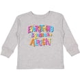 thumbnail image 3 of Inktastic Everything is Gonna Be Alright Inspirational Quote Boys or Girls Long Sleeve Toddler T-Shirt, 3 of 5
