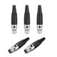thumbnail image 1 of Mini Adaptador de Conector XLR hembra de 3 pines de enchufe de micrófono, Enchufe de audio de micrófono, 5 unidades, 1 of 4