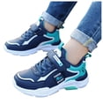 thumbnail image 3 of Fjofpr Shoes for Girls Soccer Shoes for Kids Sneakers for Boys Fashion Children's Mesh Breathable Lightweight Comfortable Outdoor Casual Shoes, 3 of 9