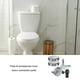 thumbnail image 2 of Monstrate Bisagra de fijación Universal para asiento de inodoro, tornillo de montaje de liberación rápida, accesorios de acero inoxidable, Accesorios de baño, 2 of 6