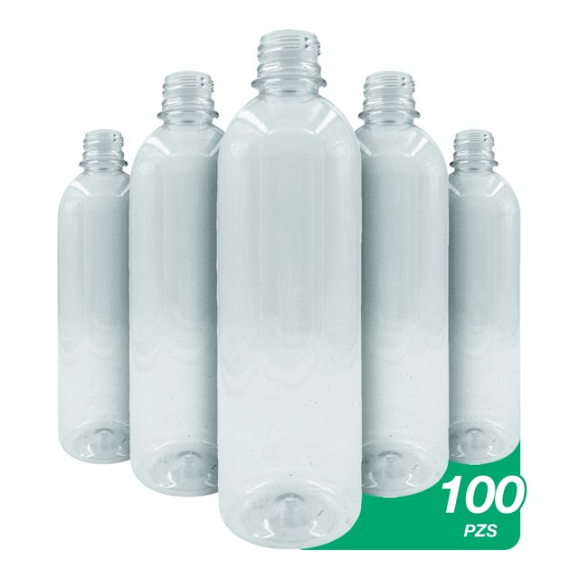 25 Pack Botella Plastico Trasparente 1 Litro - FARVISAN