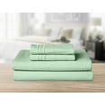thumbnail image 3 of Elegant Comfort 1500 Series 4-Piece Smart Sheet Set with Side Storage Pockets, California King, Mint Green, 3 of 5