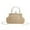Beige, variant on Yucurem Chain Women Evening Bag Weaving Ladies Clutch Purse for Wedding Party (Khaki)