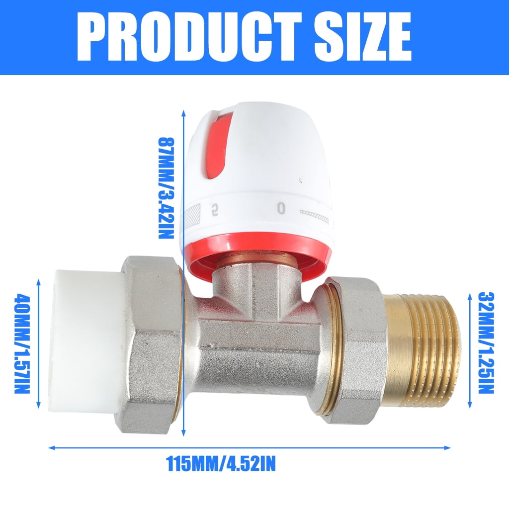 Geemin Adjustable Heating Thermostat Valves Completes Thermostat for Residential Use