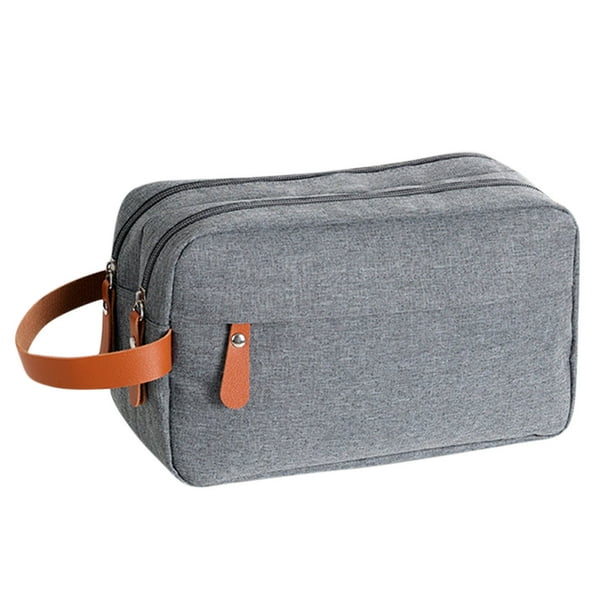Yhmxh Organizadores y almacenamiento Bolsa de lavado de gran capacidad, bolsa de almacenamiento portátil, plegable, colgante, bolso de viaje para hombre Almacenamiento de ducha