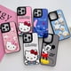 thumbnail image 2 of Funda de teléfono estéreo 3D de silicona hello kitty stitch para iphone Xr Xs 11 12 13 14 ProMax 15promax, 2 of 3