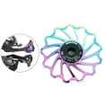 thumbnail image 1 of Desviador trasero Sharpla Tensión Bicicleta Guía Roller Jockey 13T, 1 of 8